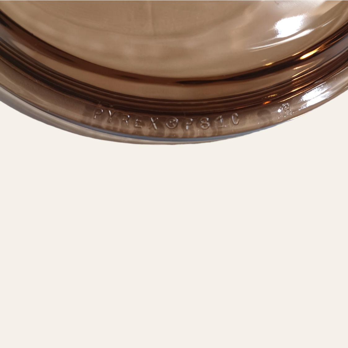 Vintage Pyrex Amber Vision 0.5L Sauce Pan