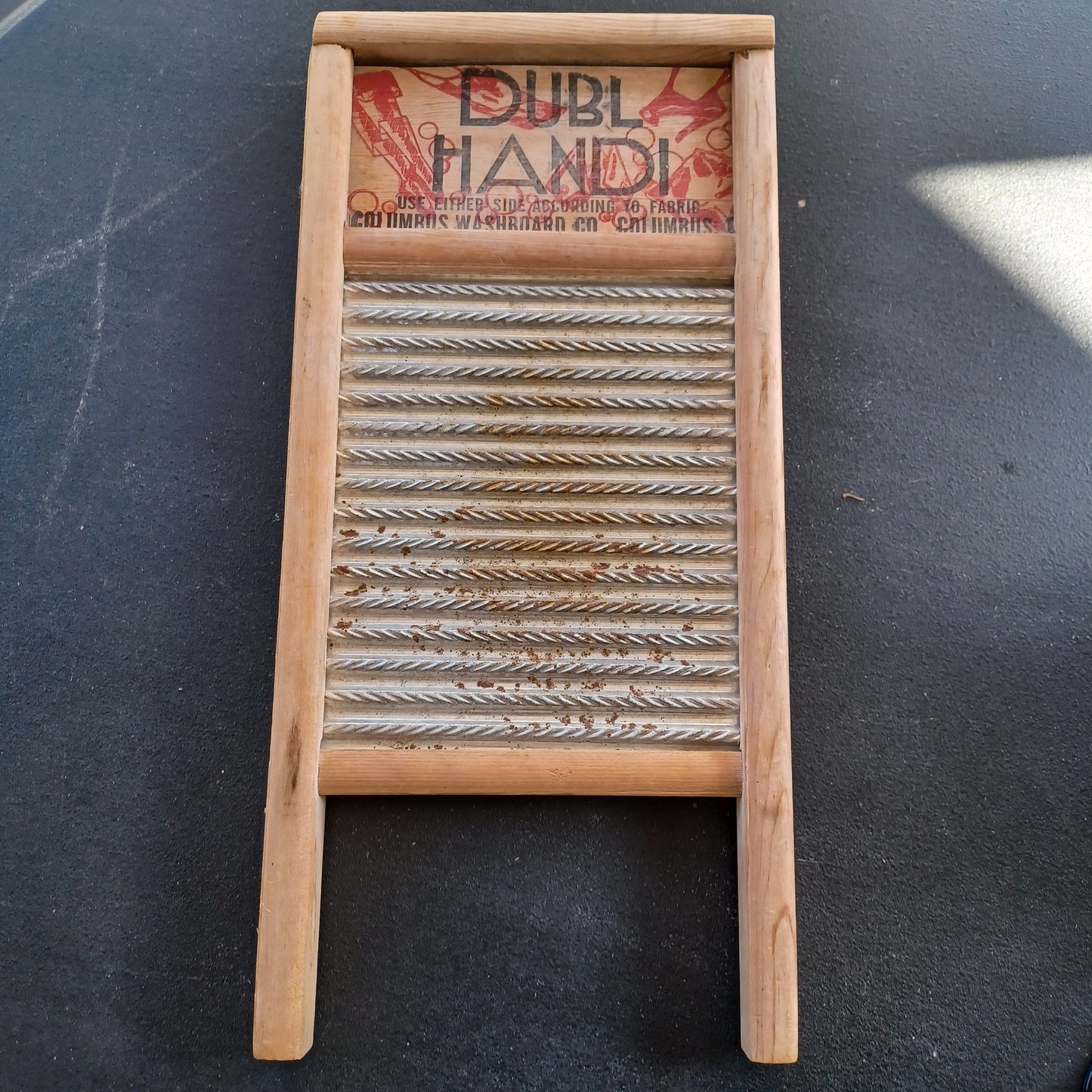 Antique Mini Washboard Columbus Washboard Co.