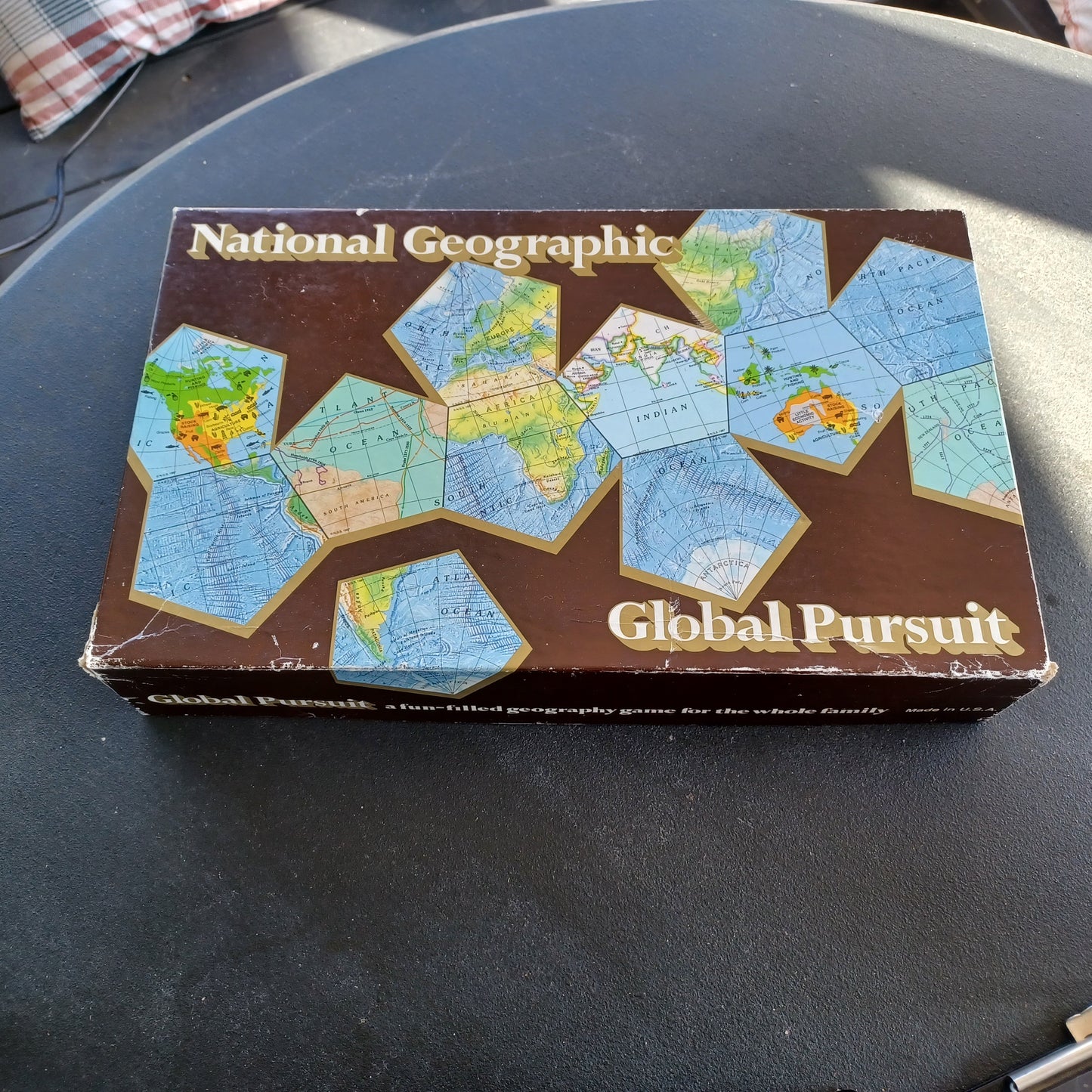 National Geographic Global Pursuit Game 1987