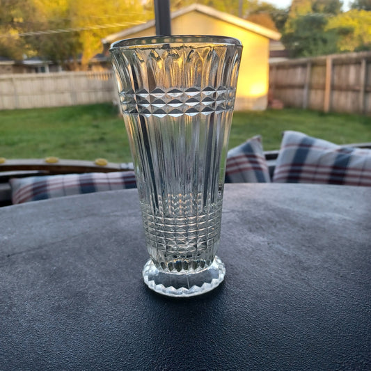 1930s/40s Art Deco Soda Fountain Glass