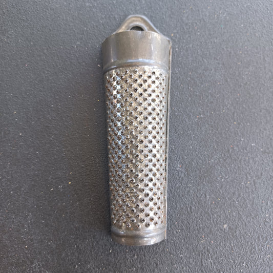 Antique Nutmeg Grater (dark silver)