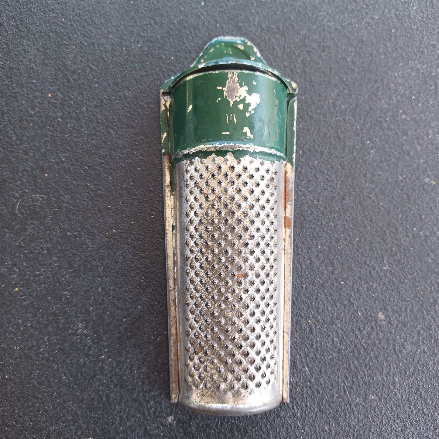 Antique Nutmeg Grater (green)