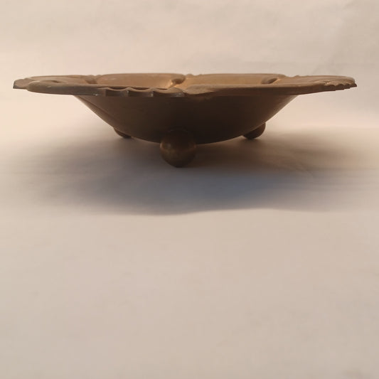 Brass Art Nouveau dish