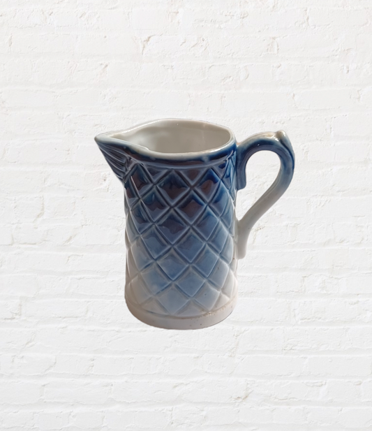 Vintage Blue Mini Pitcher