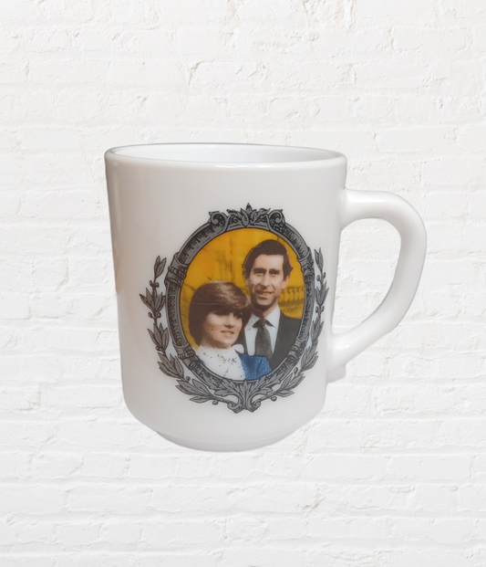 Vintage 1981 Royal Wedding Charles & Diana Commemorative Mug