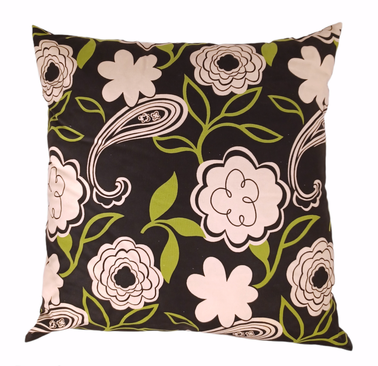 Black & White Flower Pillow